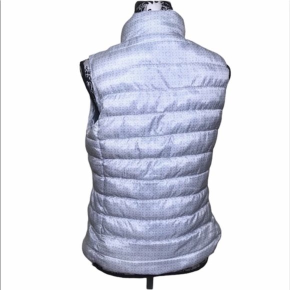 💖MEGA SALE💖Gap Women’s Vest White Gray AUTHENTIC ALSU00243 - Picture 3 of 8